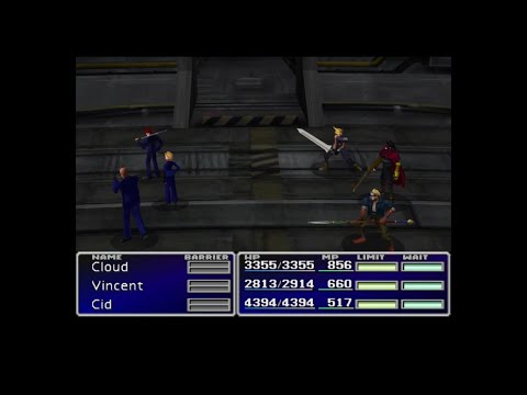 Final Fantasy VII - Reno, Rude & Elena Boss Fight