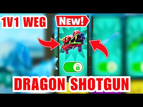 HOW TO GET NEW DRAGON SHOTGUN IN 1V1 WITH EVERY GUN (FULL TUTORIAL)