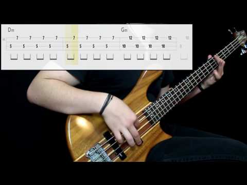 Muse - Uprising (Bass Cover) (Play Along Tabs In Video)