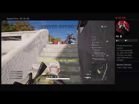 MY FIRST GAME ON TAEGO #PUBGPS4