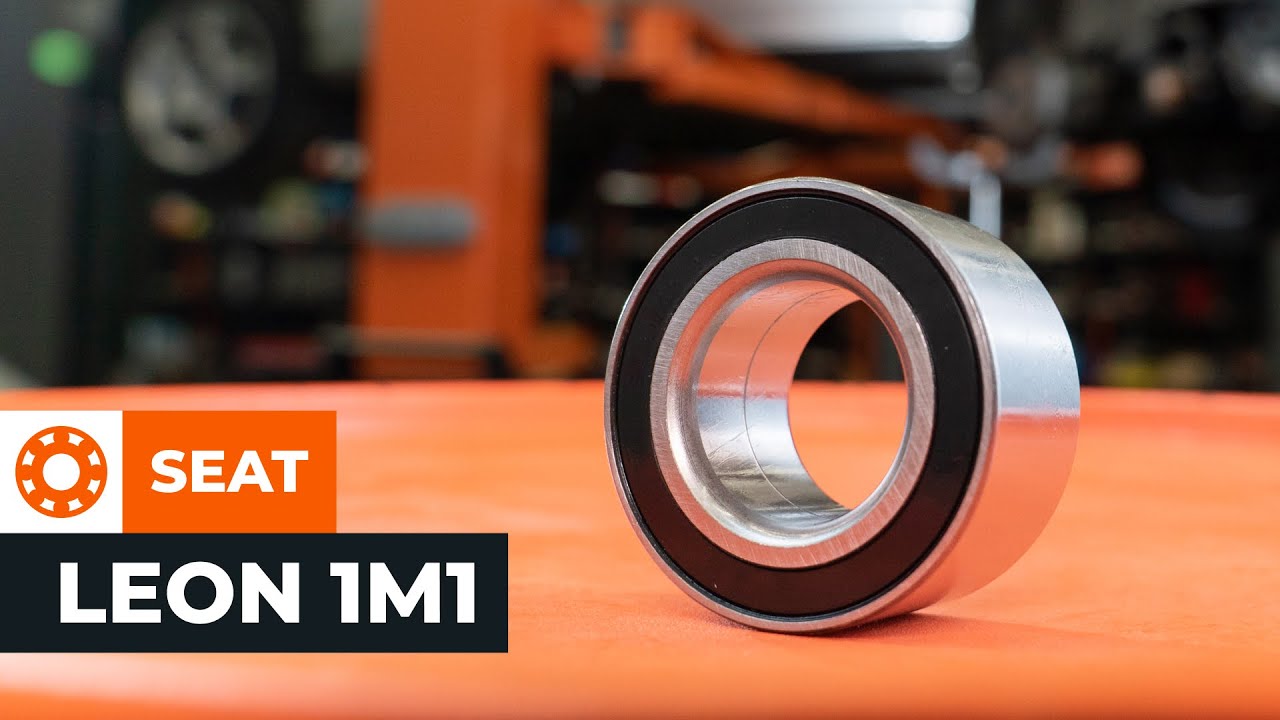Elülső kerékcsapágy-csere Seat Leon 1M1 gépkocsin – Útmutató