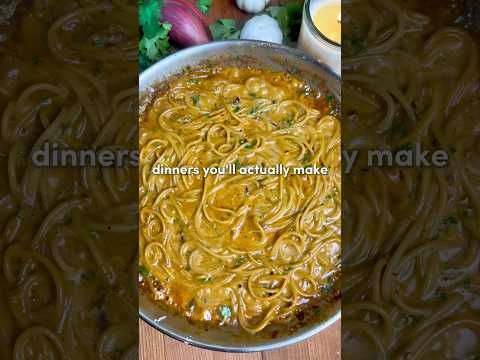 Garlic Butter Pasta 🔥 (Full recipe pinned in the comments)
