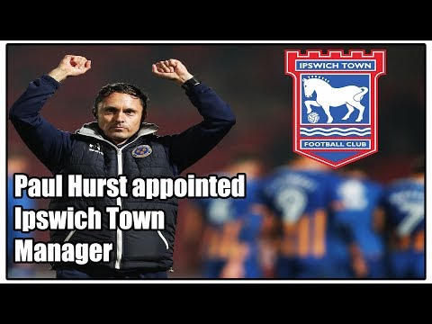 Paul Hurst appointed Ipswich Town manager leaving Shrewsbury Town | Football League News Reaction