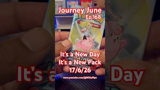 A POKÉMON PACK A DAY ✨JOURNEY JUNE 🎉 Ep.167 #pokemon #pokemoncards #pokemontcg #dailyshorts