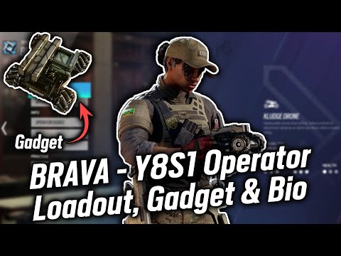 BRAVA - Y8S1 Operator Loadout, Gadget - KLUDGE DRONE Gameplay
