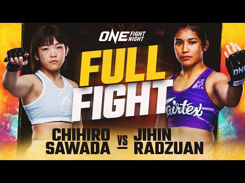 Chihiro Sawada vs Jihin Radzuan full fight