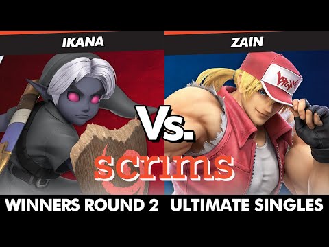 Scrims Showdown 47 - Ikana (Young Link) Vs. Zain (Terry) SSBU Ultimate Tournament