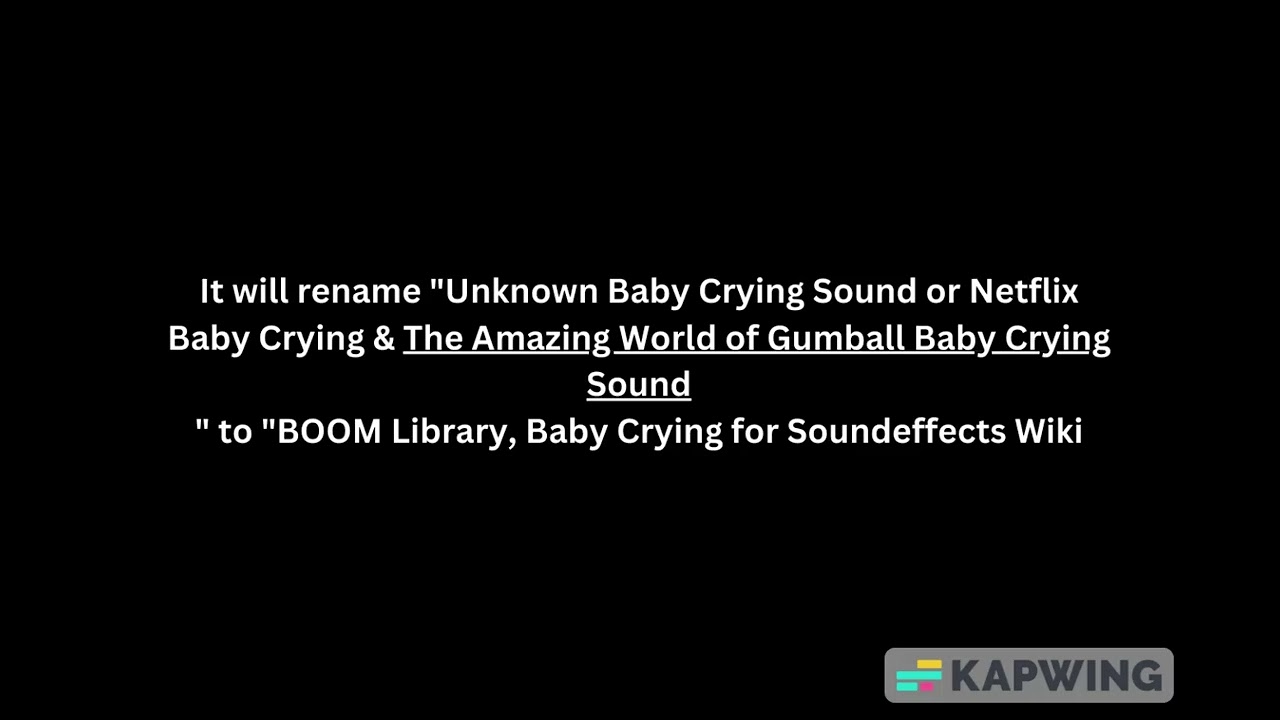 For Sound effects wiki Fandom