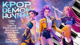 Download lagu KPop Demon Hunters | 30 min of Calm Piano  ♪ mp3