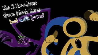 Cover art for greed/solitude/fear with lyrics