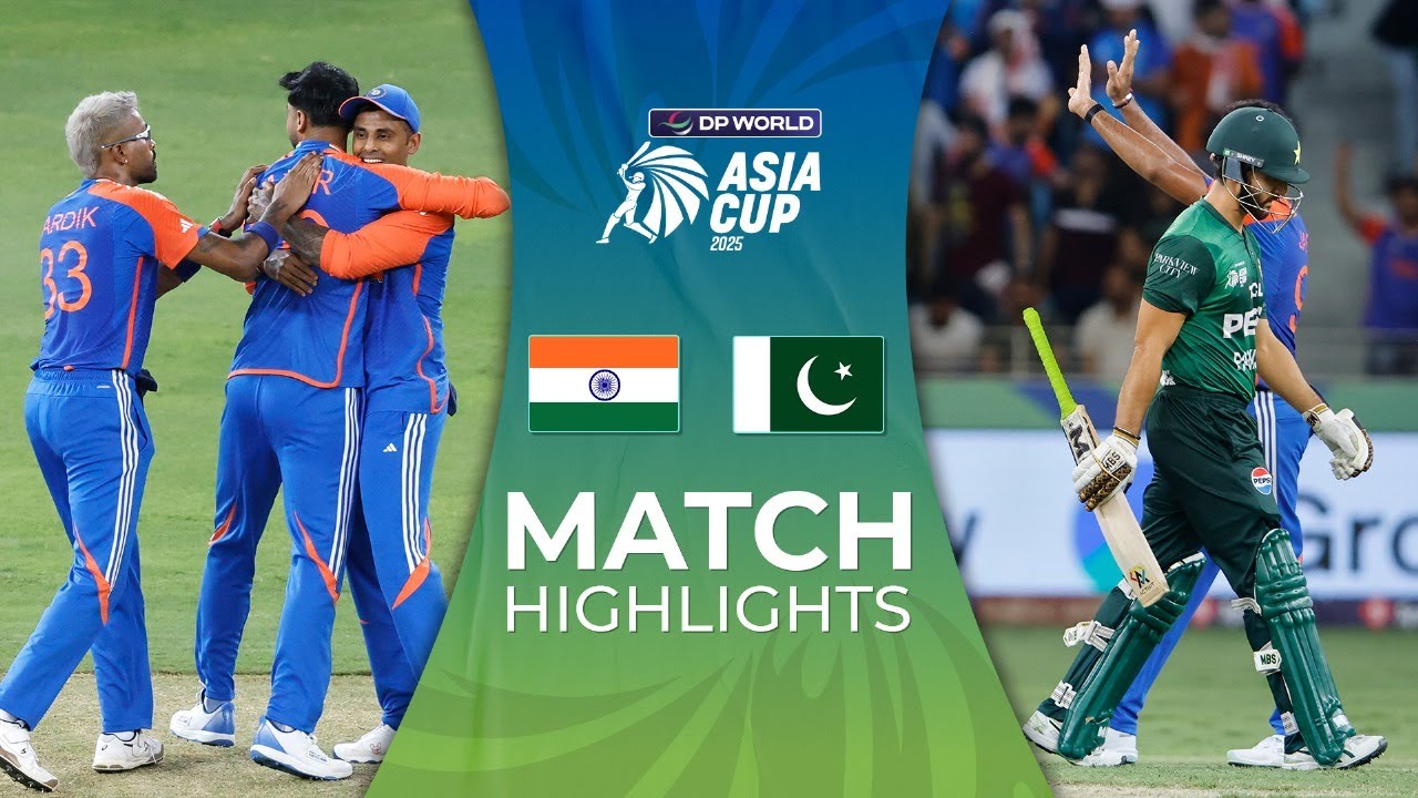 DP World Asia Cup-2025: India Vs Pakistan match Highlights