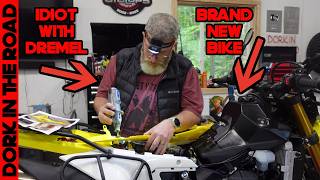 More Suzuki DRZ4s Mods: 3 Gallon Tank and CRUISE CONTROL?!?