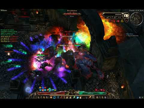 [Grim Dawn 1.1.4.2] 151-170 Crucible, Iskandra Tri-Elemental TSS Sorcerer (Cruci Focus Setup)