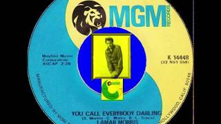 Lamar Morris - You Call Everybody Darling
