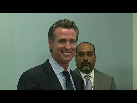 California Gov.-elect Gavin Newsom says officials at all levels of government need to have a "sense of urgency" in addressing the issue of migrants at the U.S.-Mexico border (Nov. 29)