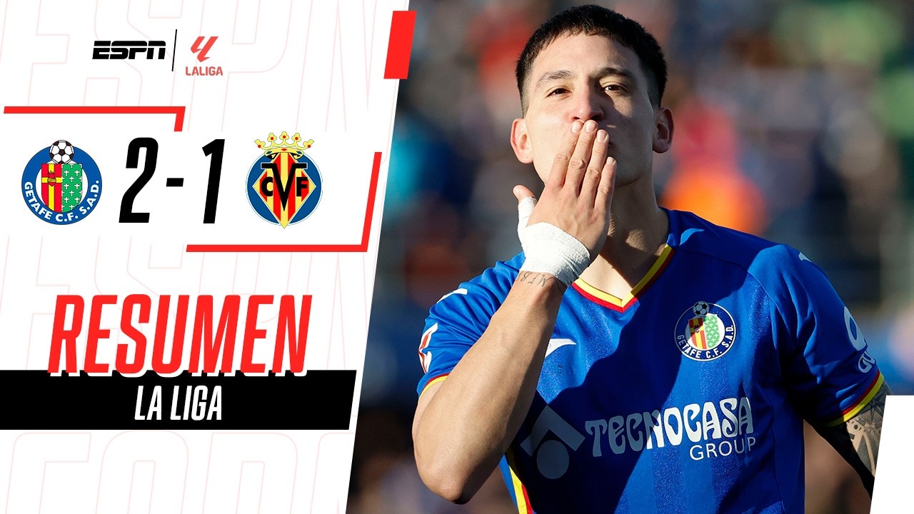 GETAFE ESTIRÓ SU BUEN MOMENTO Y GANÓ CON ACENTO CHARRÚA | Getafe 2-1 Villarreal | RESUMEN