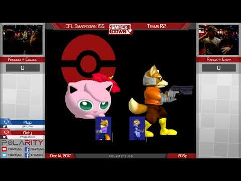 CFL Smackdown 155 Melee - Panda + Envy v Krudo + Colbol - Doubles