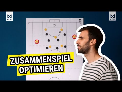 Fußballübung: Optimiere das Spiel durch gezieltes Besetzen der äußeren Zonen!