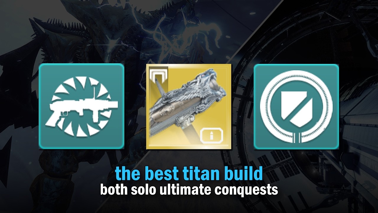 The Best Titan Build vs Both Solo Ultimate Conquests [Destiny 2 Monument of Triumph]