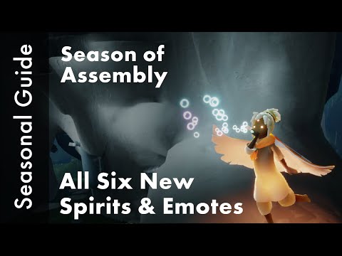 Season of Assembly - Finding The Six New Spirits and Emotes! - Sky:‌ ‌CoTL