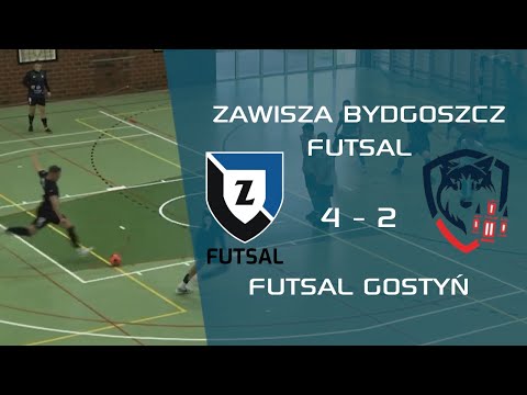 Zawisza Bydgoszcz Futsal 4 - 2 Futsal Gostyń | 1 Runda Pucharu Polski w Futsal | Skrót #futsal