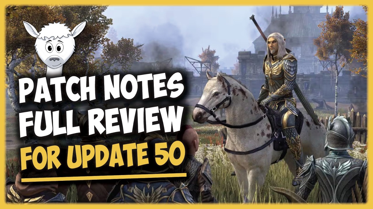 😲 Class Sets Buffed! 😭 Velothi + Ansuul + Tideborn Nerfed! | Update 50 Patch Note Review for ESO