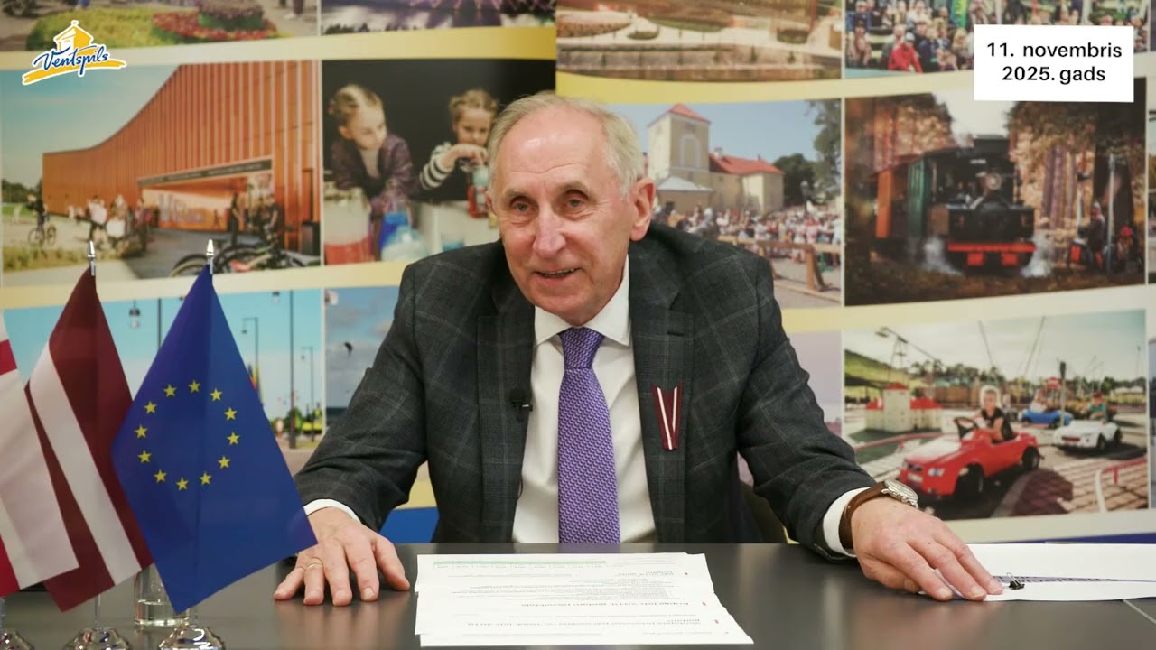 VIDEO: J. Vītoliņš informēja par Ventspils brīvostas pārvaldību – 11.11.2025.
