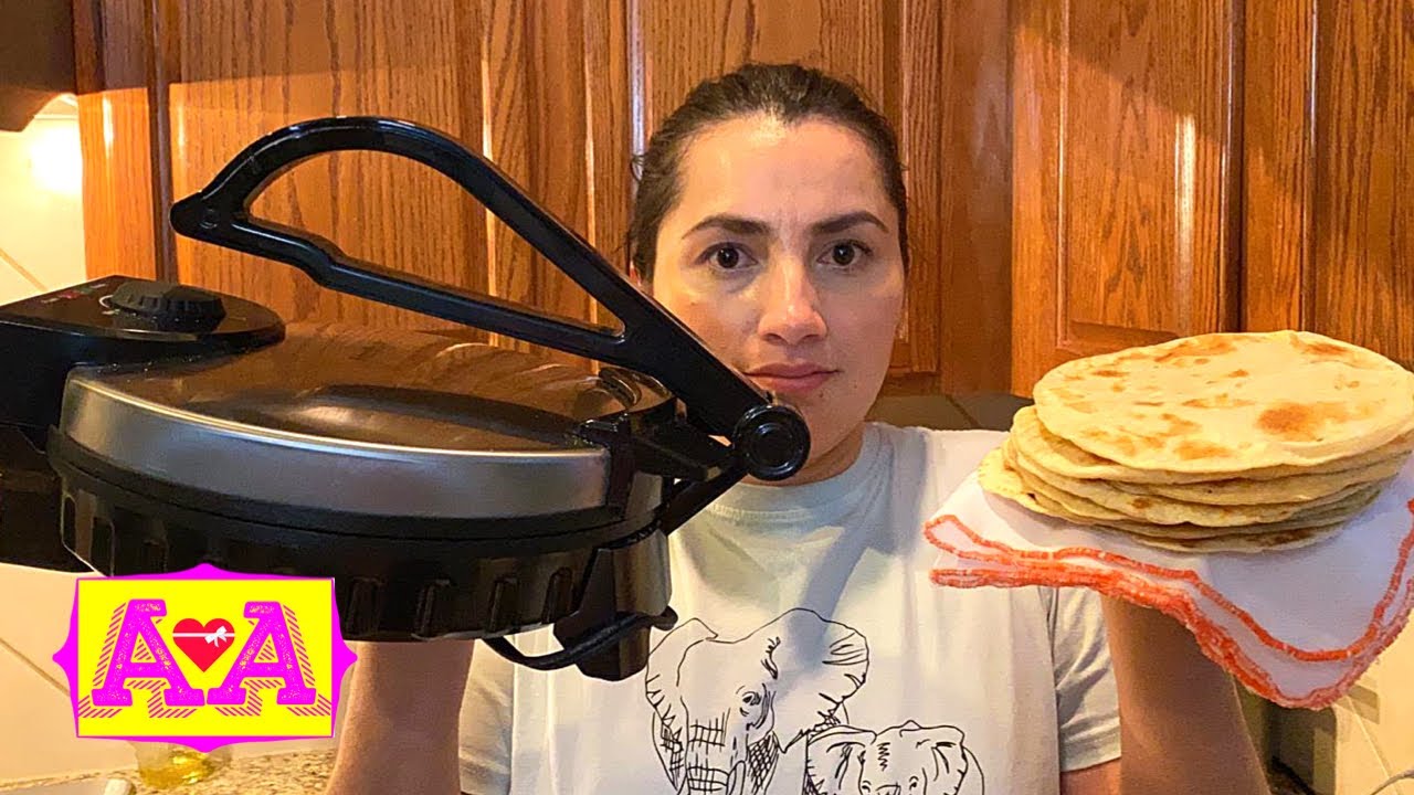 Haciendo TORTILLAS con la Máquina Roti Maker