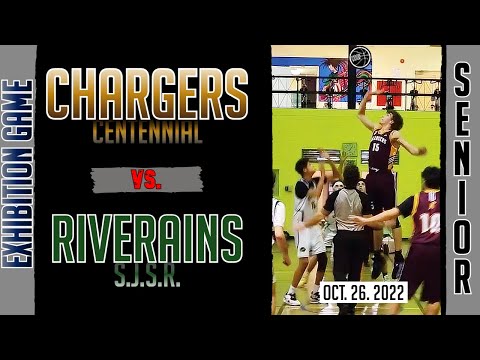 Centennial Chargers vs. Riverains de SJSR (senior exhibition)