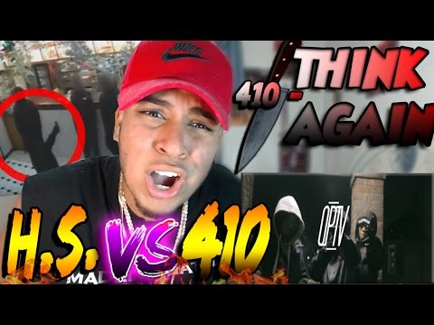 HARLEM SPARTANS FIGHTING 410!? | 410 - Think Again Reaction (Sparkz, Y.Rendo & A.M) @QUIETPVCK