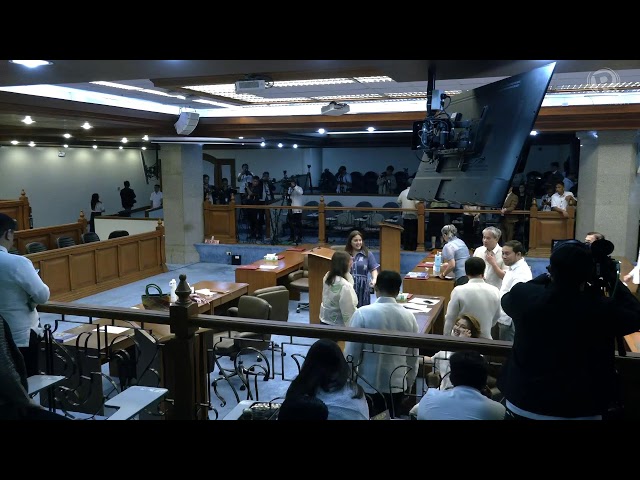 Senate convenes as an impeachment court for Sara Duterte trial