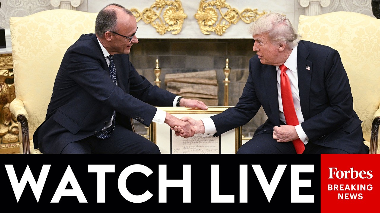 Video | LIVE: President Trump Hosts German Chancellor Friedrich Merz At White House As Iran War Intensifies