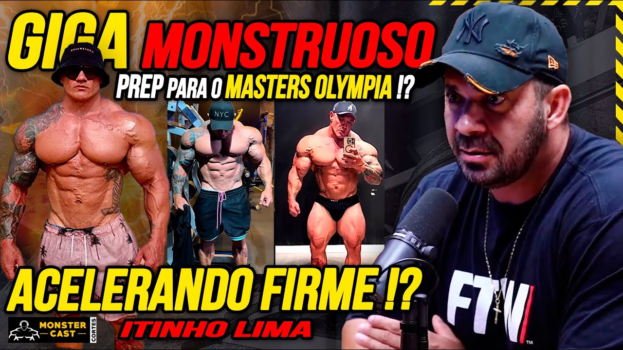 FABIO FIGA GIGANTE SACADO BUGANDO GERAL ! ESTÁ SE PREPARANDO PARA O MASTER OLYMPIA !? | ITINHO LIMA