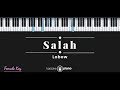 Salah Lobow KARAOKE PIANO FEMALE KEY