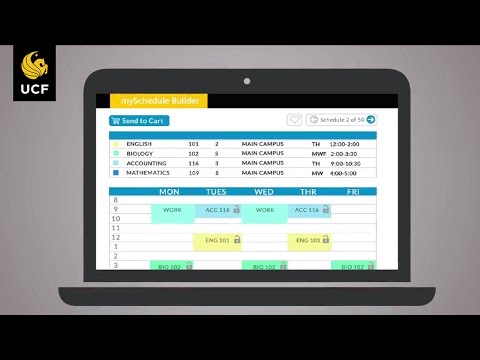 Ucf Myschedule Builder Introduction Video
