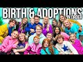 16 KiDS!? *BiRTH and ADOPTiON stories in ORDER*