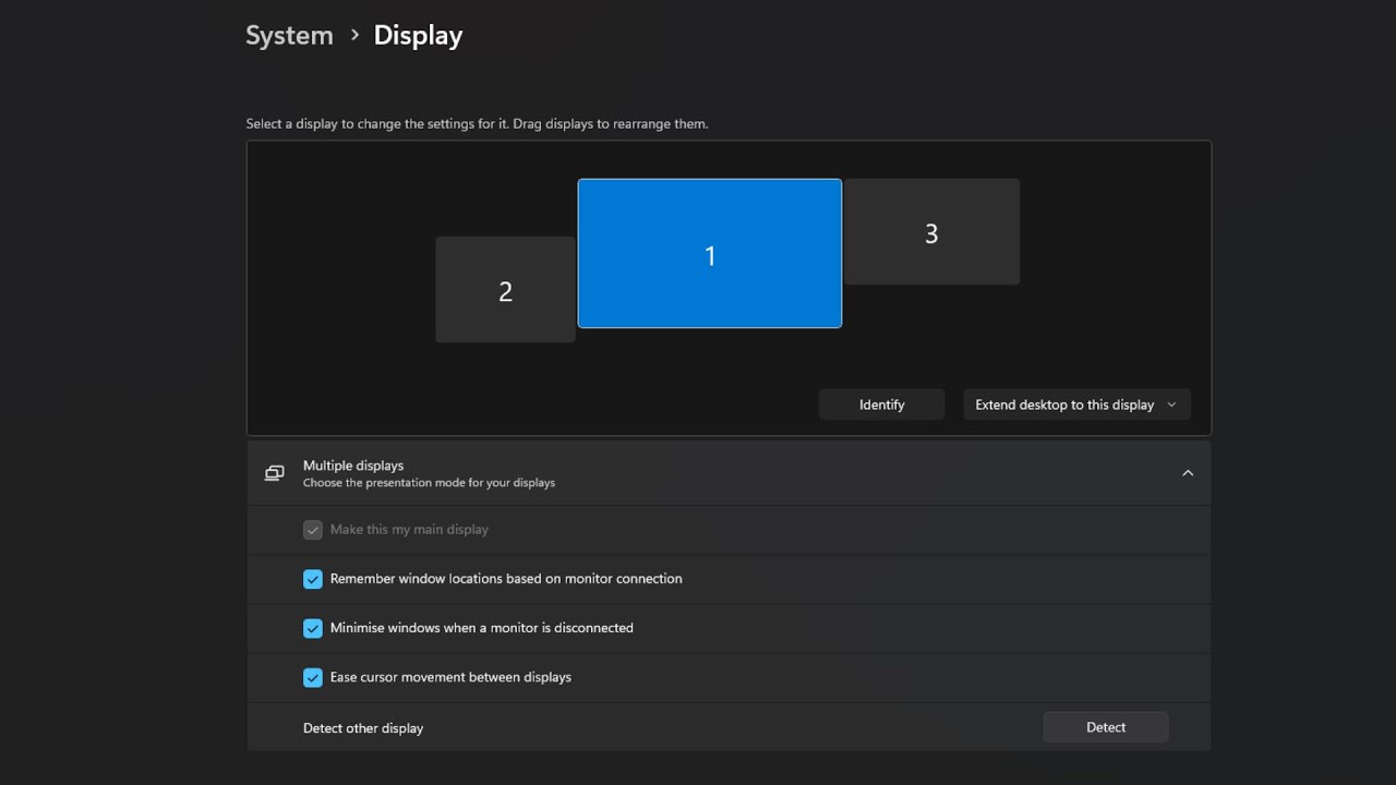 How To Set Different Display Scaling Level for Multiple Monitors in Windows 11
