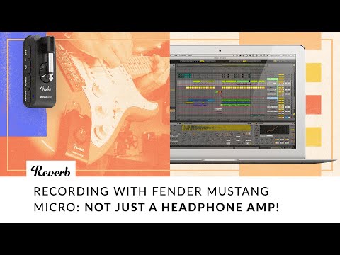 NEW Fender Mustang Micro Headphone Amp image 8