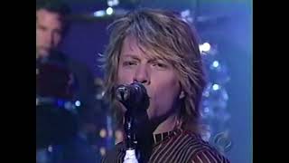 Bon Jovi - Everyday - Late Show with David Letterman - October 10, 2002