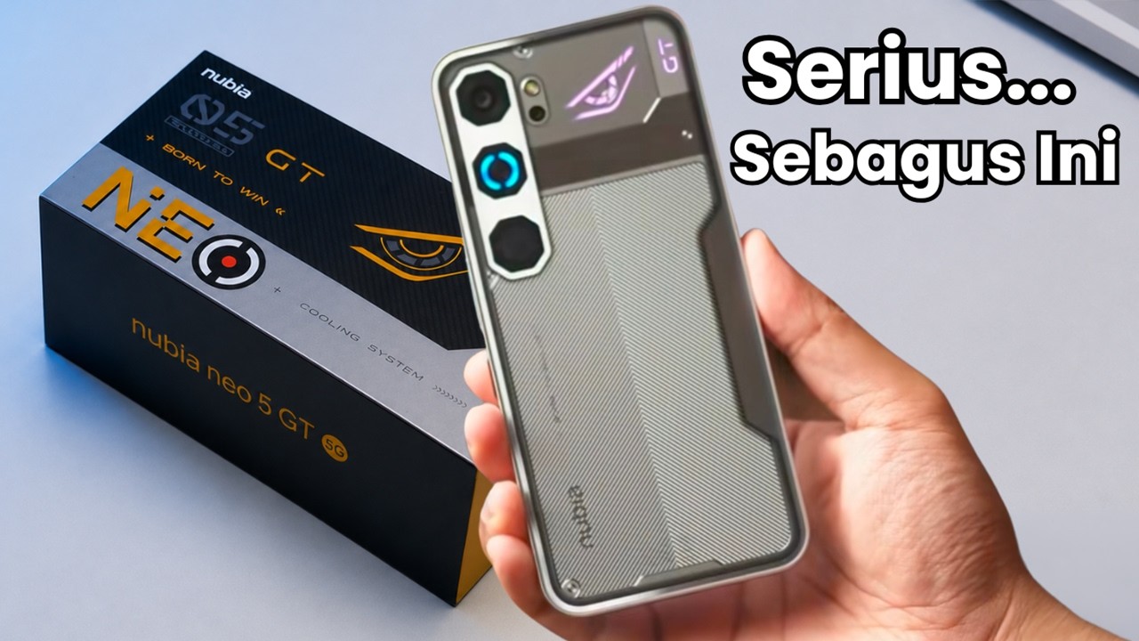 DESAIN SEGAR PERORMA SANGAR‼️NUBIA NEO 5 GT TIBA2 RILIS, ASLI KEREN PARAH