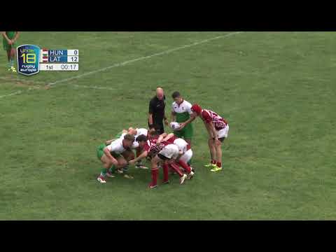 Hungary - Latvia (Rugby 7's U18 Trophy 2018)