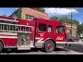 Saint Paul Fire Engine Ladder 22 Responding