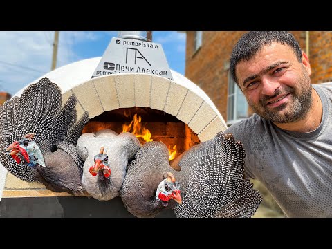 Very Tasty Guinea Fowl Meat! Best Wild Chicken Recipe With Vegetables👍