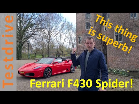 Driving the Ferrari F430 Spider and I liked it! | Another review