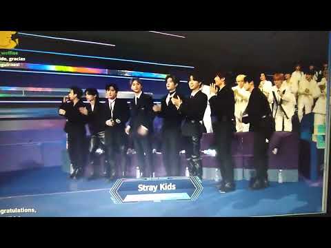 MAMA 2022| STRAY KIDS won the Worldwide fans' choics award