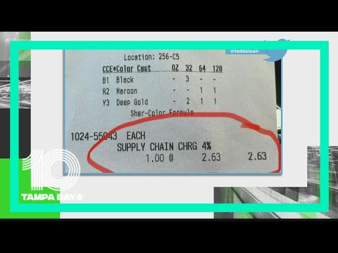 Yes, some companies are charging customers a ‘supply chain surcharge’