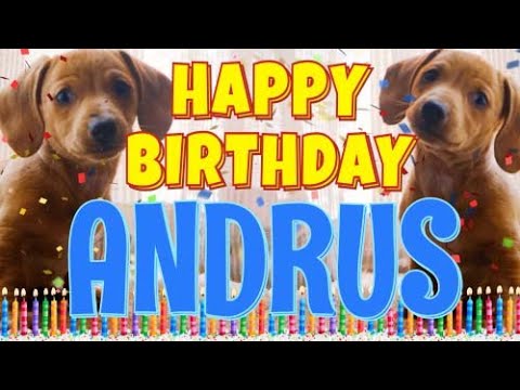 Happy Birthday Andrus! ( Funny Talking Dogs ) What Is Free On My Birthday