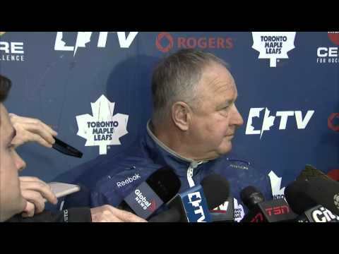 Carlyle unaware of any Maple Leafs salute