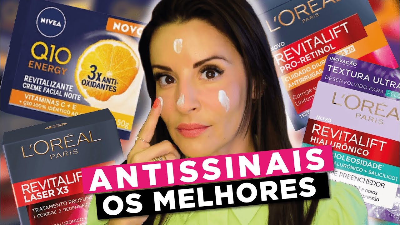 Os Melhores CREMES ANTIRRUGAS para PELES MADURAS!!