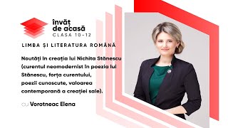  "Noutăți în creația lui Nichita Stănescu"